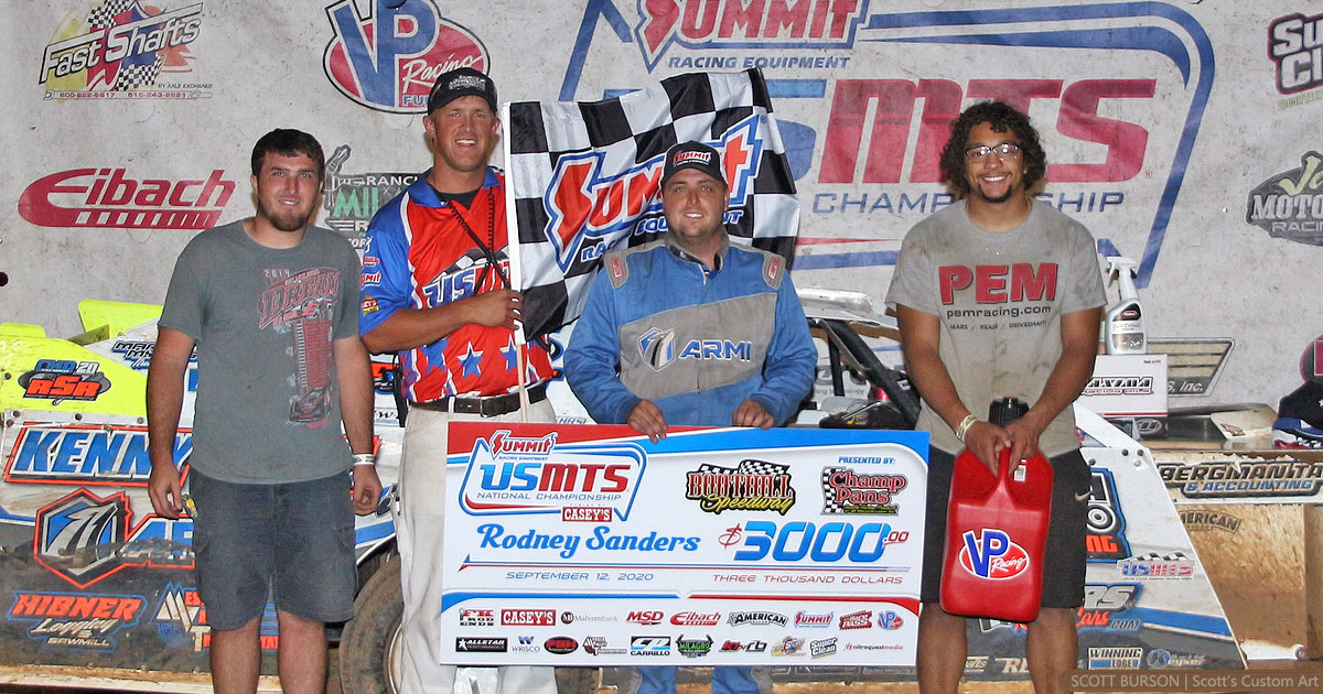 Sanders buries USMTS foes at Boothill