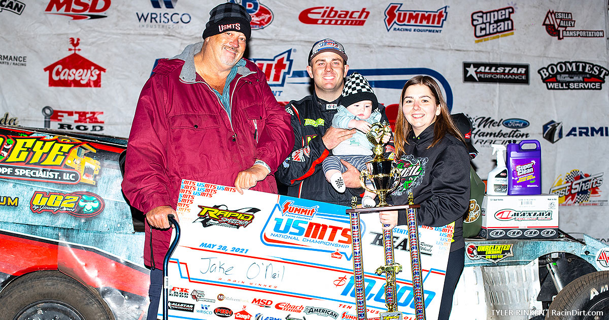 ONeil rocks Rapid Speedway in USMTS runaway