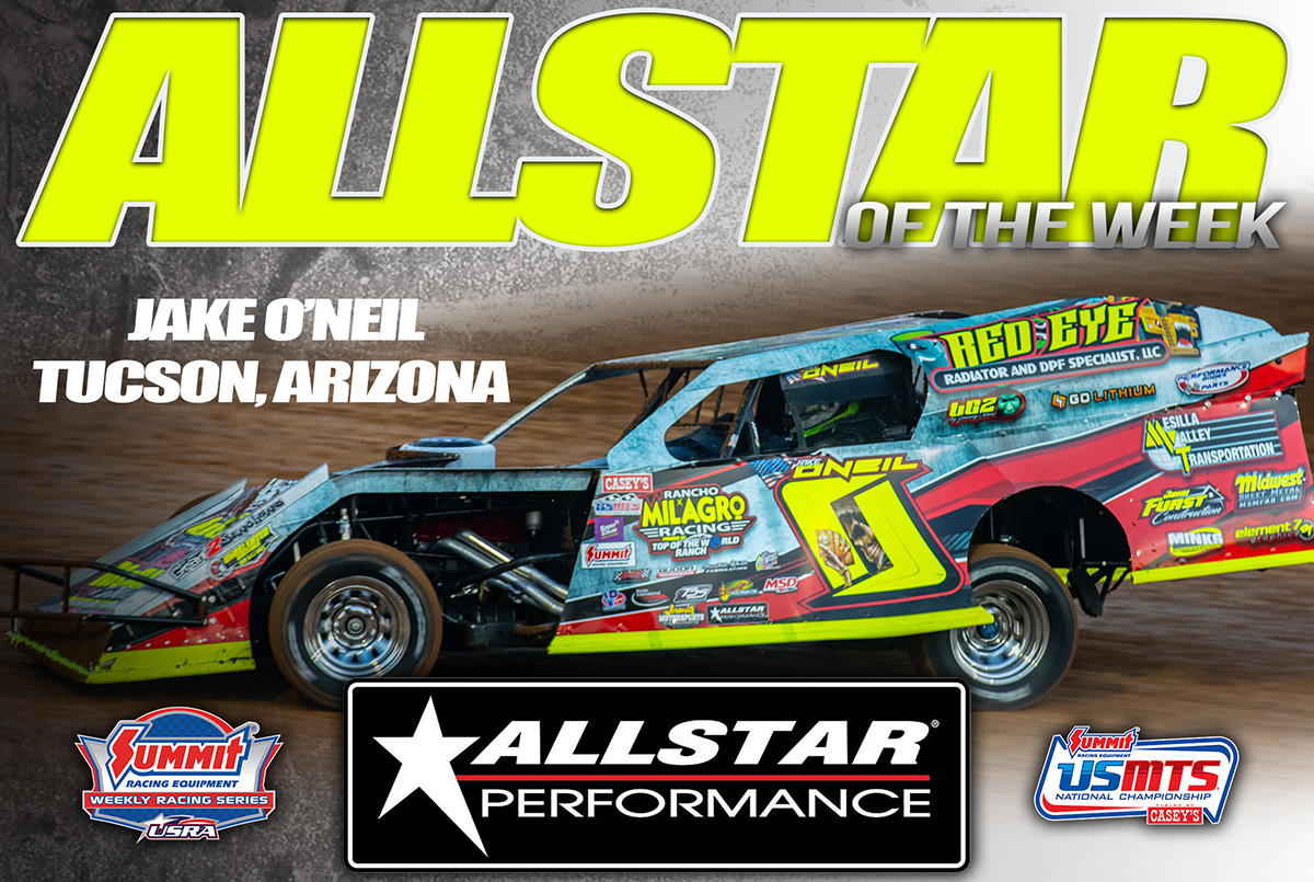 Allstar Performance Allstar of the Week: Jake ONeil
