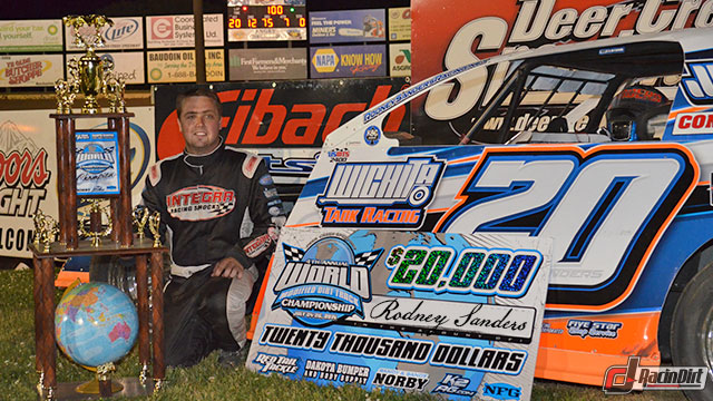 Sanders adds World Modified Dirt Track Championship title to rapidly-expanding rsum