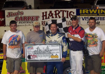 Hughes holds off Shryock for OReilly USMTS glory at Beatrice 