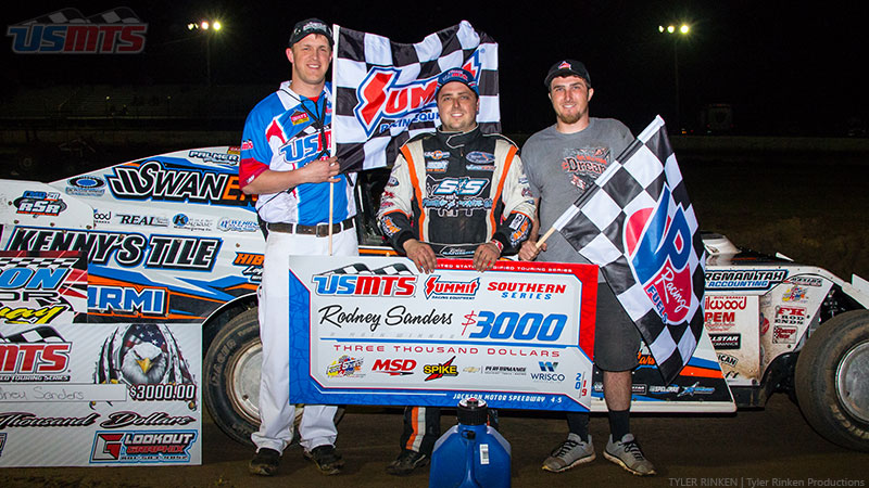 Sanders tops Summit USMTS Southern Series action at Jackson