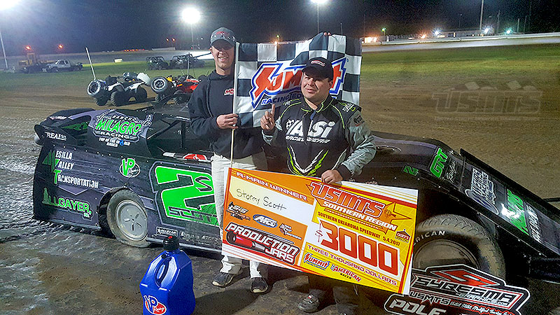 Scott rock solid in USMTS stint at Southern Oklahoma Speedway