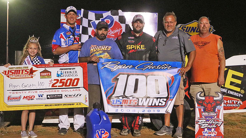 Gustin garners 100th USMTS victory in maiden voyage to Dallas County Speedway