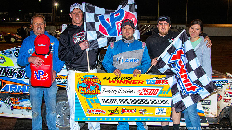 Sanders collects opening night checkers at USMTS Cajun Clash