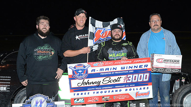Scott secures Summit USMTS Southern Series opener at South Texas Speedway