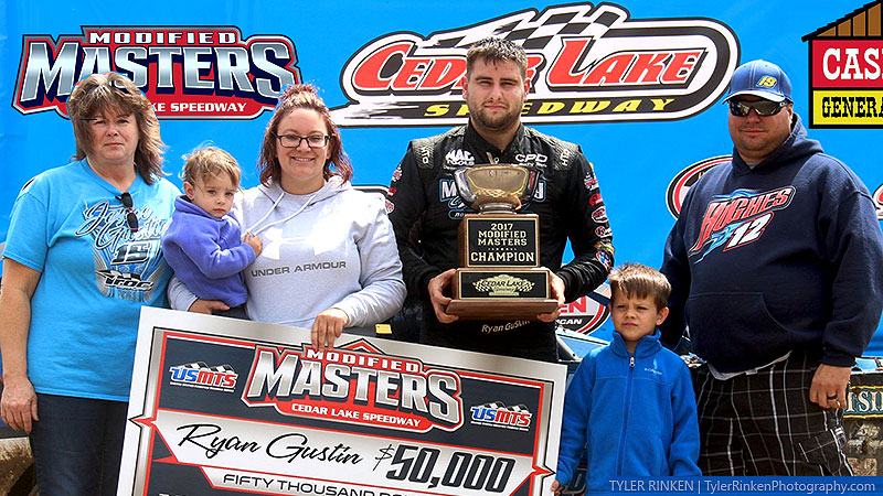 Gustin banks $50,000 in Masters triumph