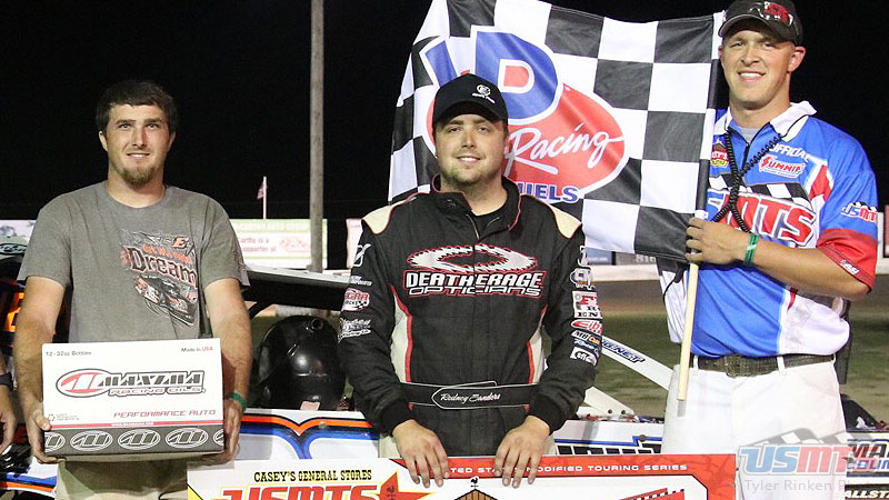 Sanders sails to USMTS victory at I-35 Speedway