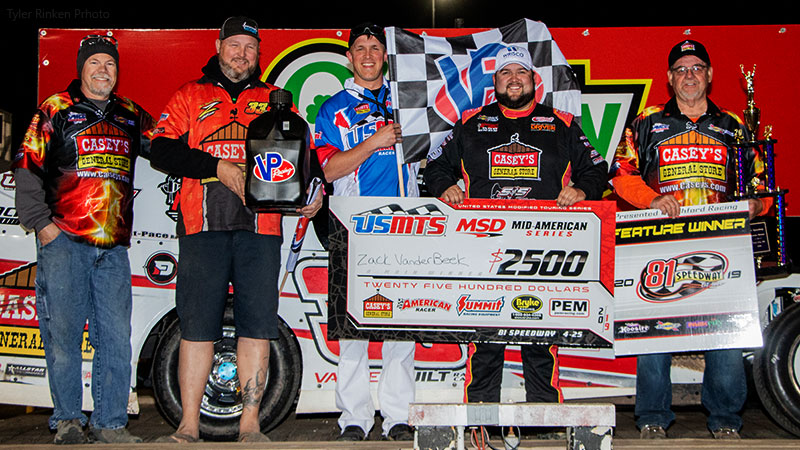 VanderBeek gets it done at 81, scores first USMTS checkers of 2019