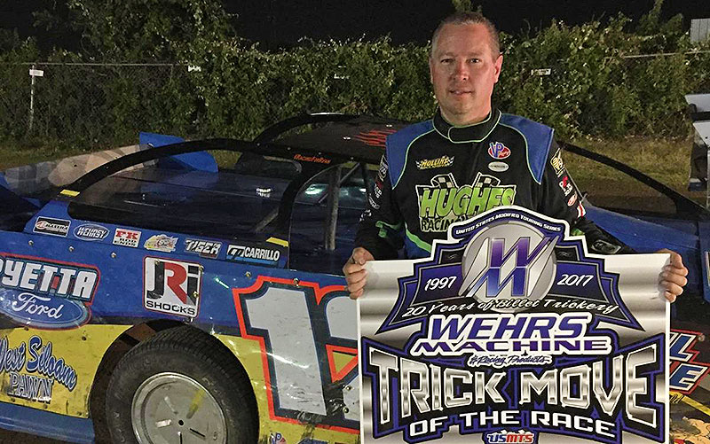 Jason Hughes won the Wehrs Machine & Racing Products 