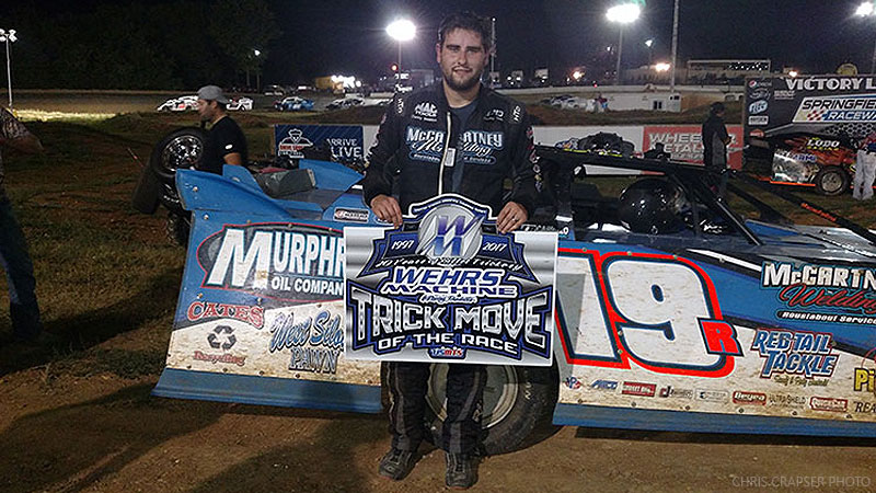 Ryan Gustin won the Wehrs Machine & Racing Products 