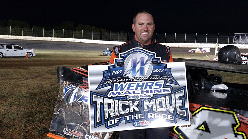 Tyler Wolff earned the Wehrs Machine & Racing Products 