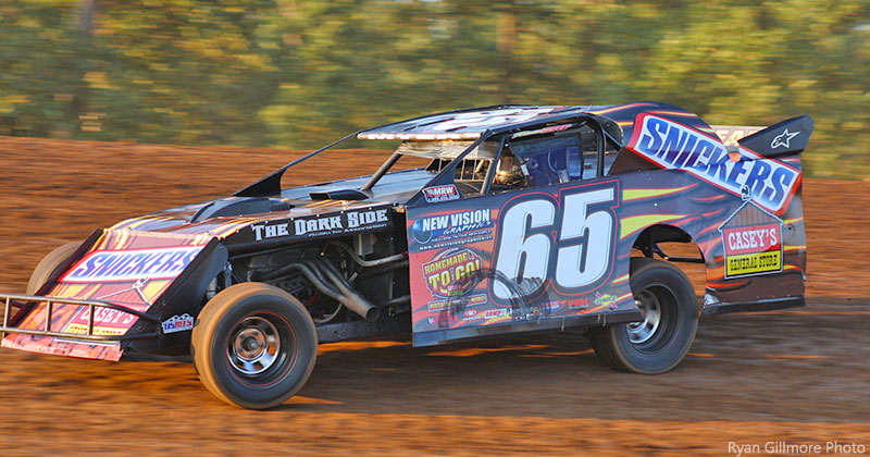 Tommy Myer of Blooming Prairie, Minn., wheeled the Snickers USMTS Modified in 2009.