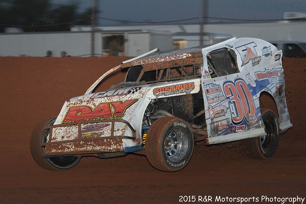 Chase Allen during the USMTS event on Saturday, June 27, 2015, at the Lawton Speedway in Lawton, Okla.