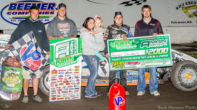 Sanders does it again, collects 25th career USMTS win at Fairmont