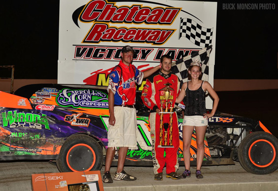 Davis cops caution-free USMTS Casey’s Cup Series checkers at Chateau Raceway