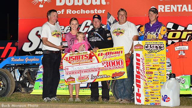 Hughes keeps title hopes alive with another win at ‘The Creek’