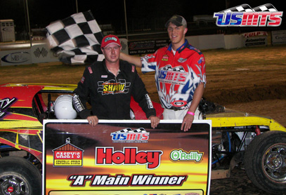 Whiseant wires O�Reilly USMTS Southern Series field at Ark-La-Tex Speedway 