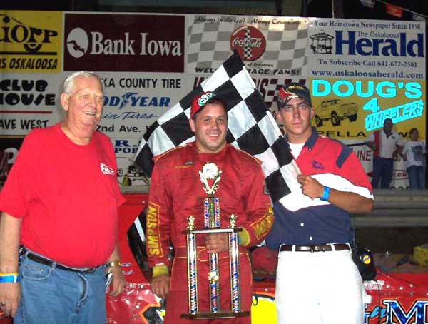 Pinkerton gets first O’Reilly USMTS win at Oskaloosa 