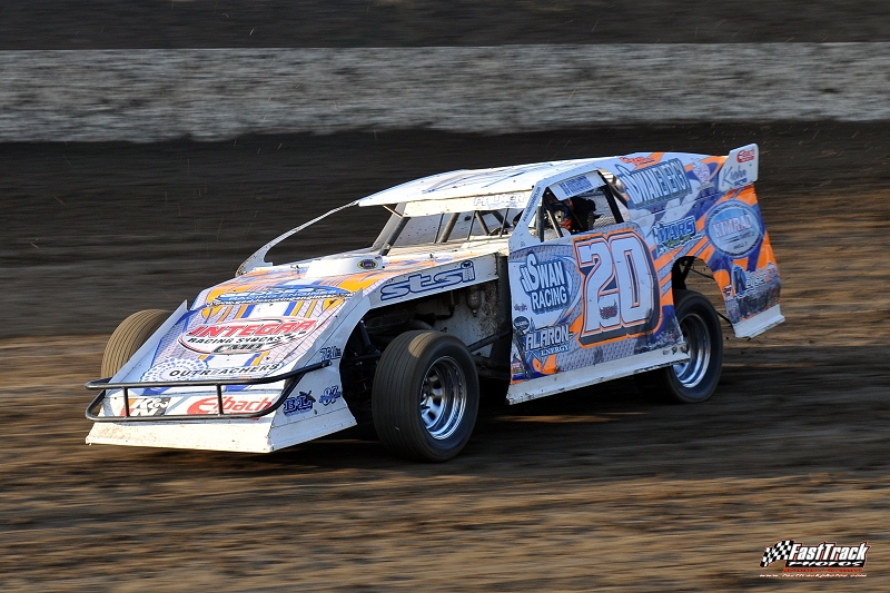 Rodney Sanders at I-80 Speedway during the Silver Dollar Nationals.
