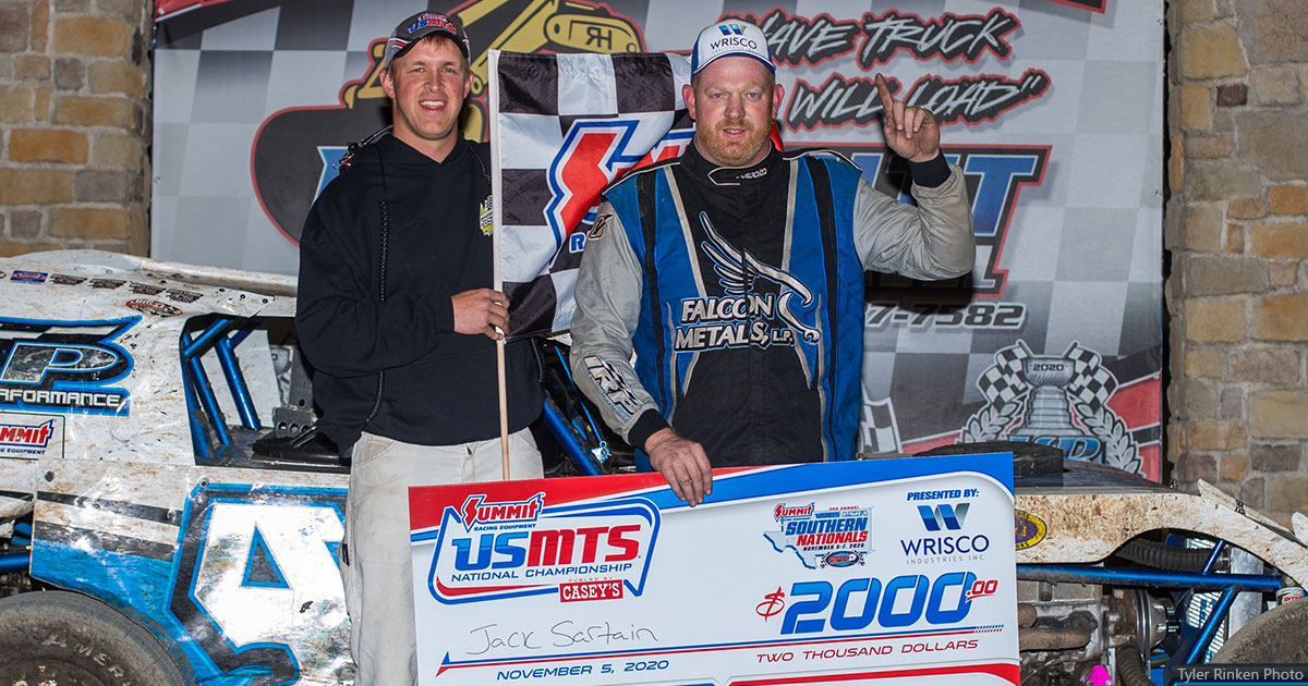 Sartain snags first USMTS win in Summit Southern Nationals opener at RPM Speedway