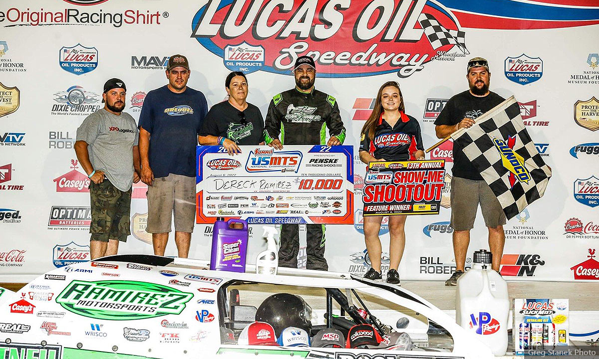 Ramirez makes it a three-peat in Lucas Oil Speedways USMTS Show-Me Shootout