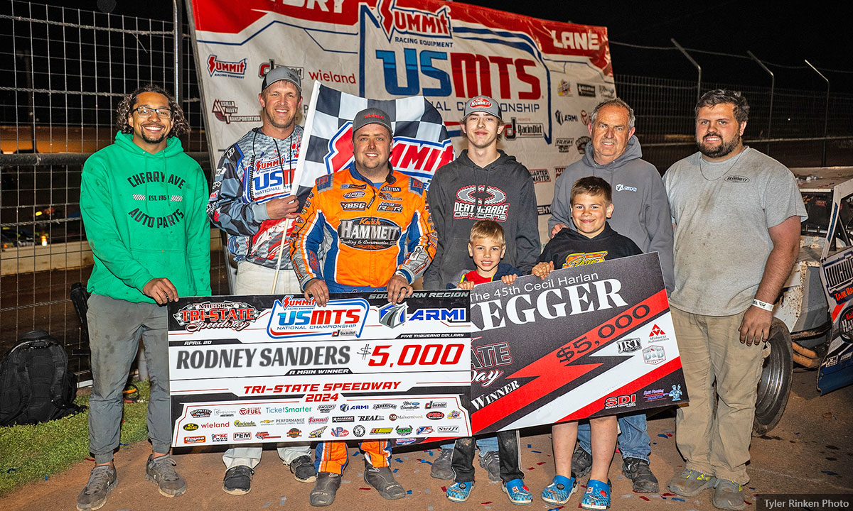 Sanders steals USMTS win from Wolff