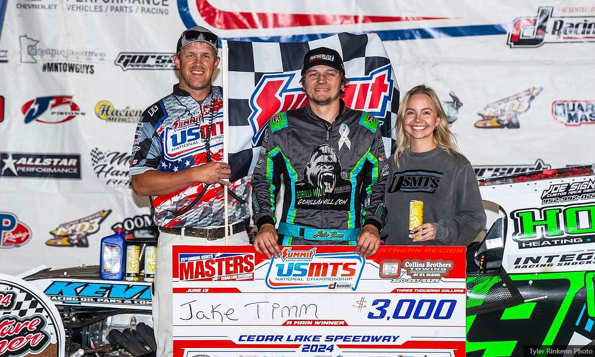 Timm uses top to top USMTS Masters opener