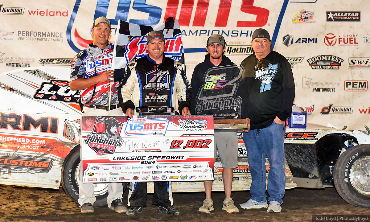 Wolff wins 8th Annual USMTS Grant Junghans Memorial