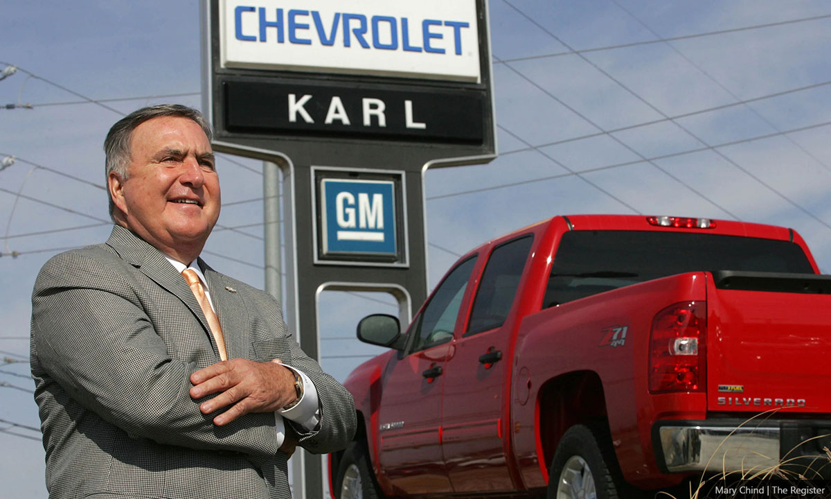 Karl Chevrolet founder, Carl Moyer, dies at 83