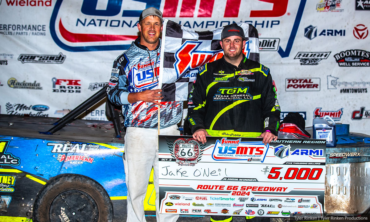 O'Neil perfect in panhandle, sweeps USMTS Amarillo Ambush