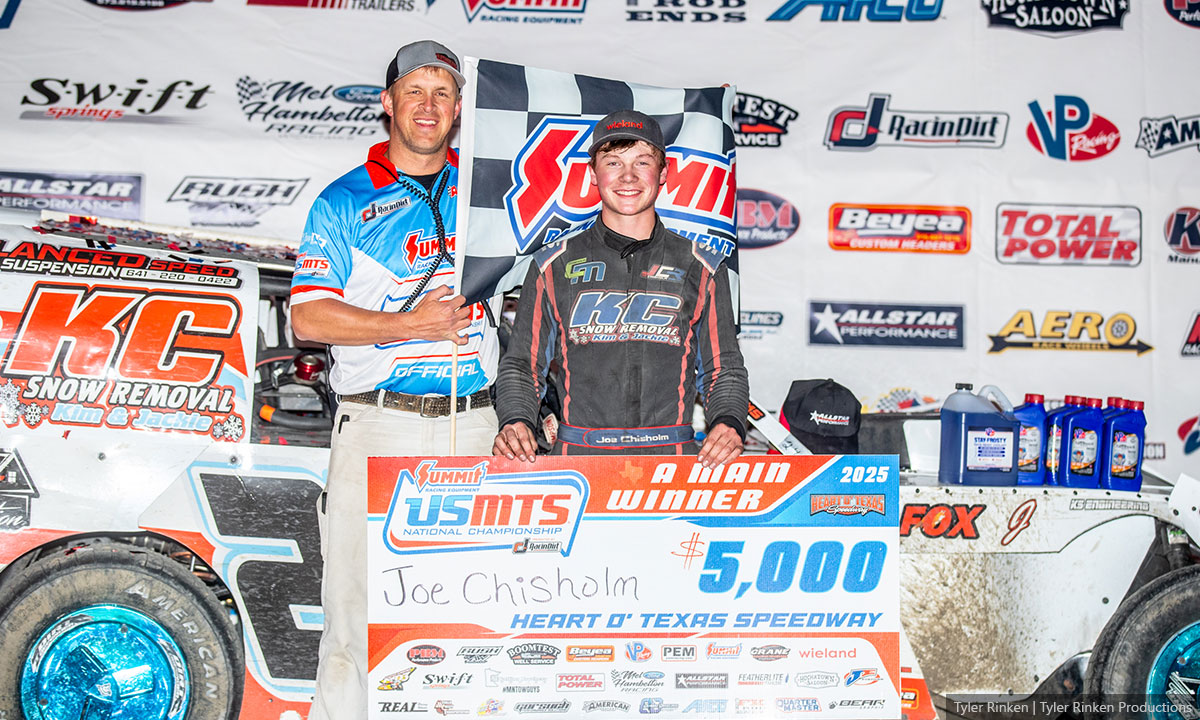 Joe makes it a Chisholm sweep at USMTS Summit Texas Winter Nationals