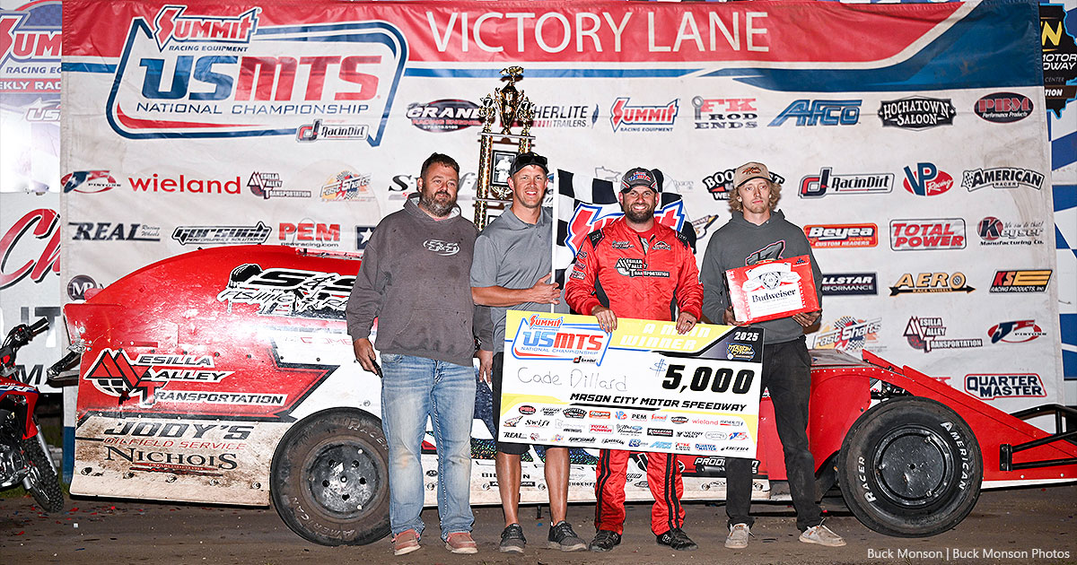 Dillard’s 23rd USMTS triumph happens in Mason City