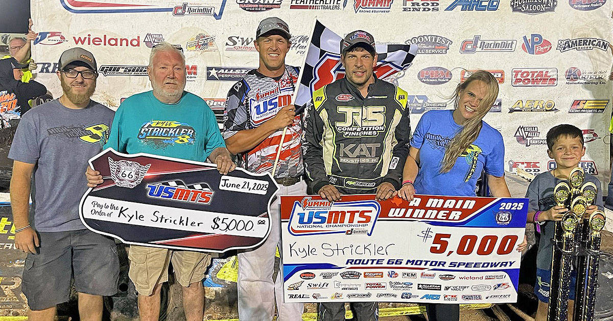 Strickler surges to Amarillo Ambush victory