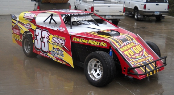 VanderBeek announces sponsors, plans for 2010 racing season