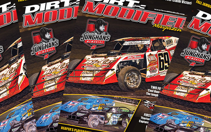 Schott takes cover of Dirt Modified Magazine