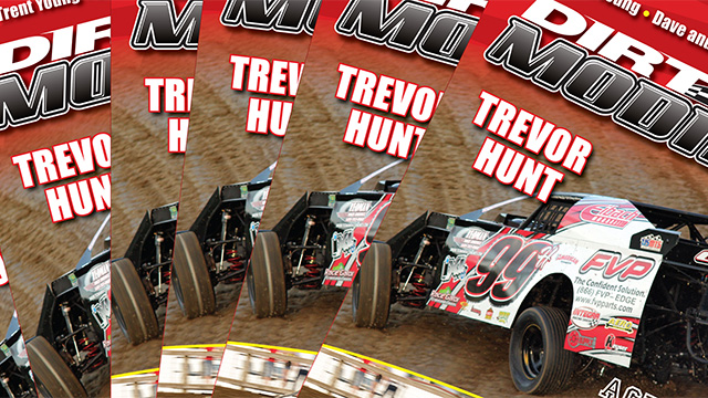 Trevor Hunt highlights September 2013 issue of Dirt Modified Magazine
