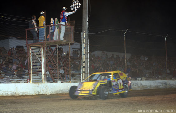 Hughes completes weekend sweep at West Siloam Speedway 