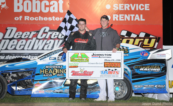 Gustin earns hard-fought USMTS victory at Deer Creek Speedway
