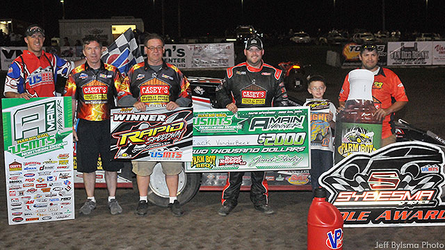 VanderBeek vaults to victory in USMTS action at Rapid Speedway