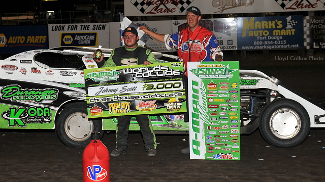Johnny Scott wins in Webster City