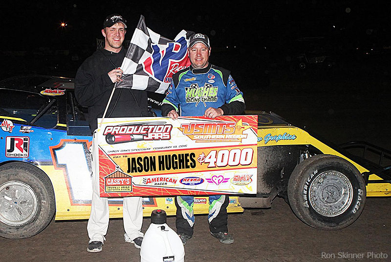 Hughes nets $4,000 in USMTS finale at Shady Oaks Speedway
