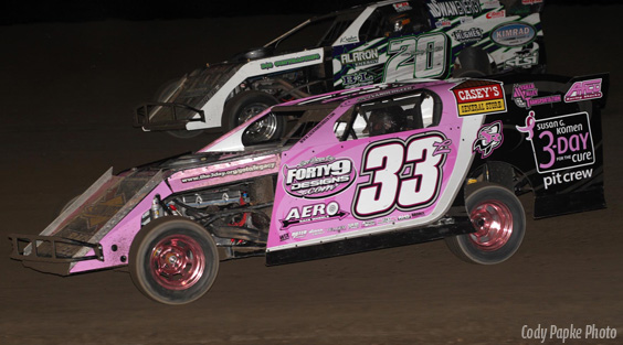 VanderBeek's pink door panel to be auctioned off at Chateau Raceway
