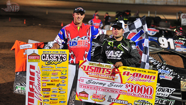 Stormy Scott super in Hunt for the USMTS Casey’s Cup clash at Rice Lake Speedway