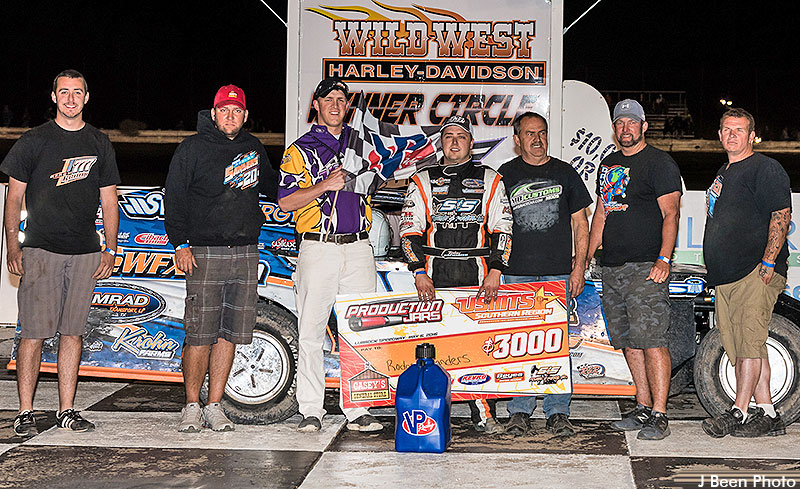 Sanders leaves Lubbock with 68th USMTS victory