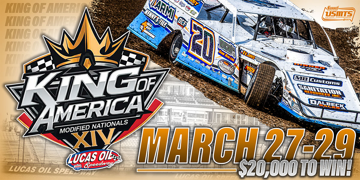 King of America XIV brings March madness to Lucas Oil Speedway