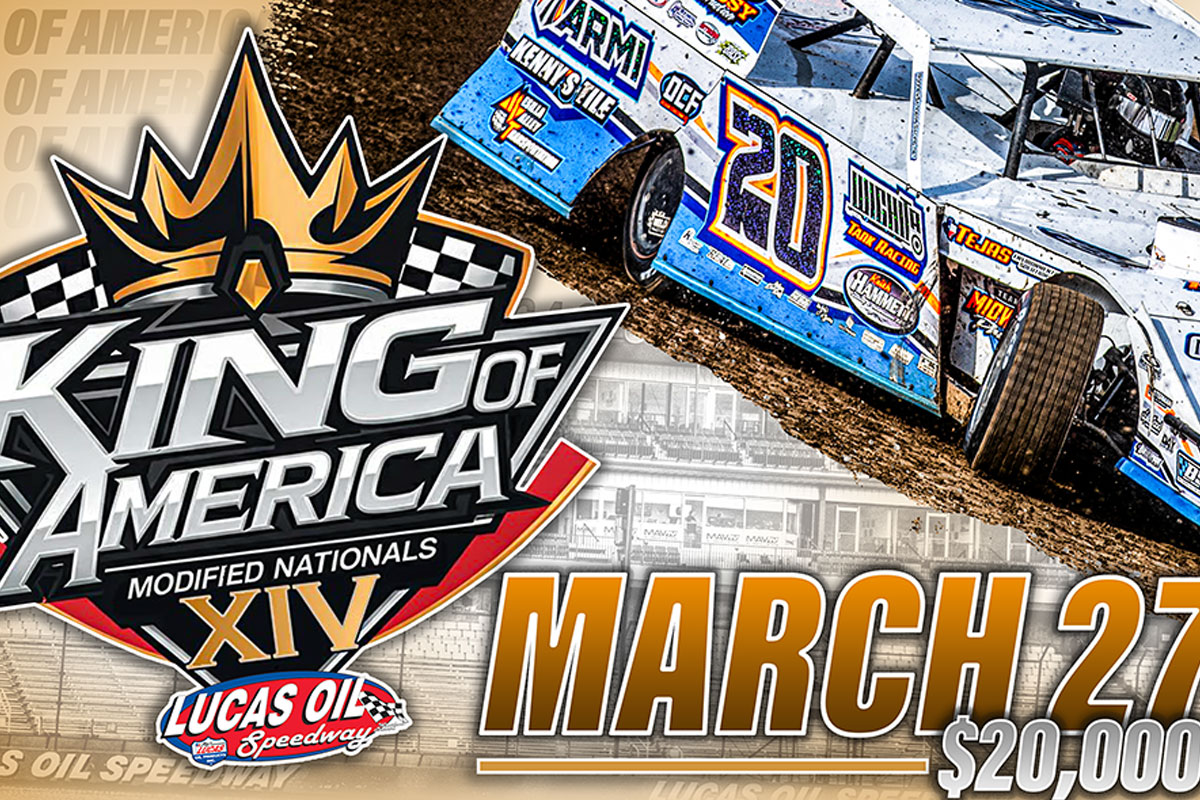 King of America XIV brings March madness to Lucas Oil Speedway