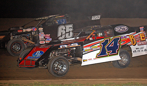Tesch triumphant in caution-free USMTS feature at Lansing
