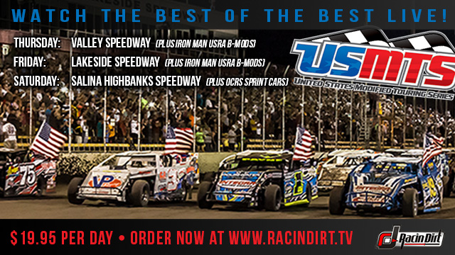 Watch USMTS  live from Valley, Lakeside and Salina Highbanks
