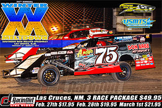 20th Annual Winter Meltdown live on RacinDirt.TV